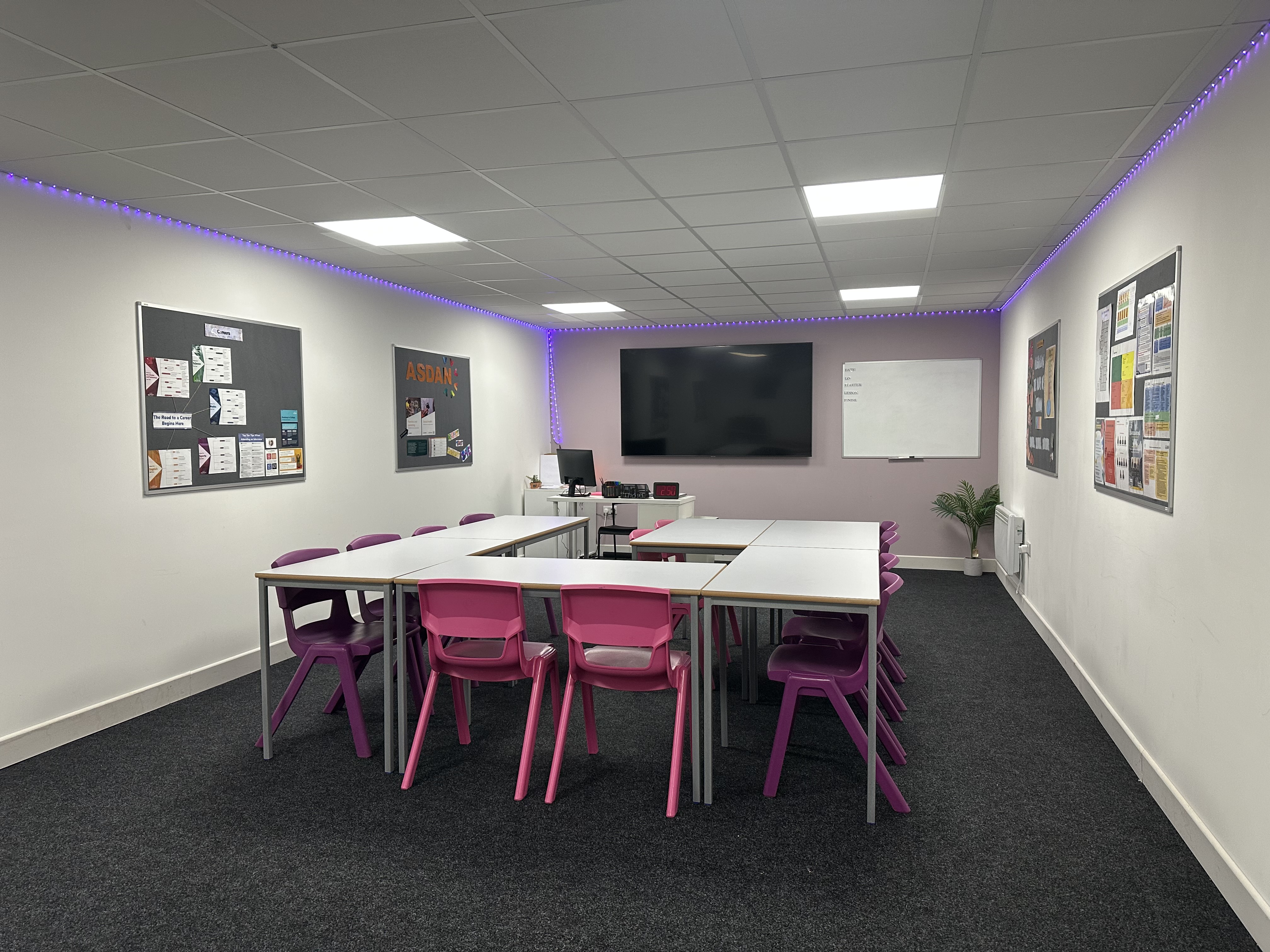 PSHE and Geography Classroom